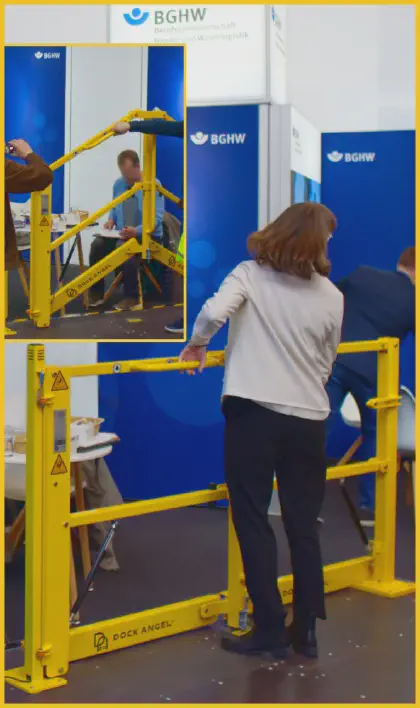 DOCK ANGEL auf der LogiMAT 2026 am BGHW-Stand